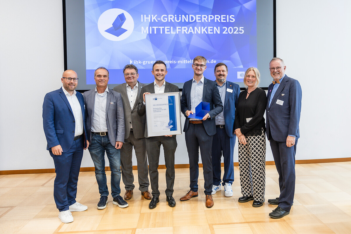 IHK-Gründerpreis Mittelfranken: Preisverleihung 2025