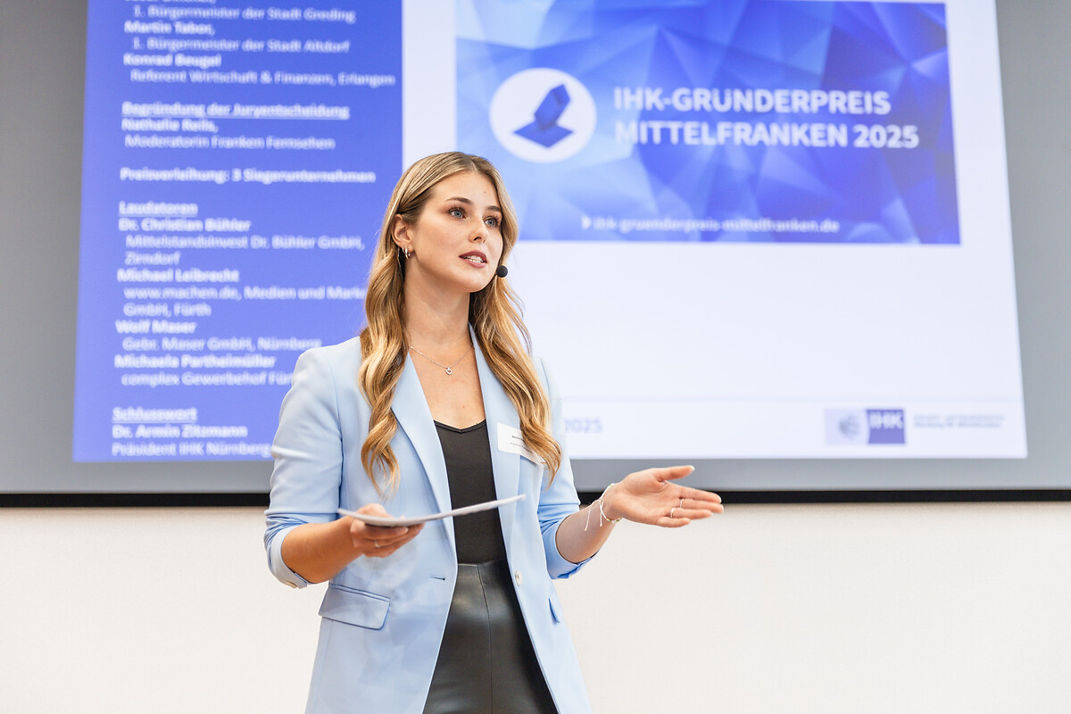 IHK-Gründerpreis Mittelfranken: Preisverleihung 2025