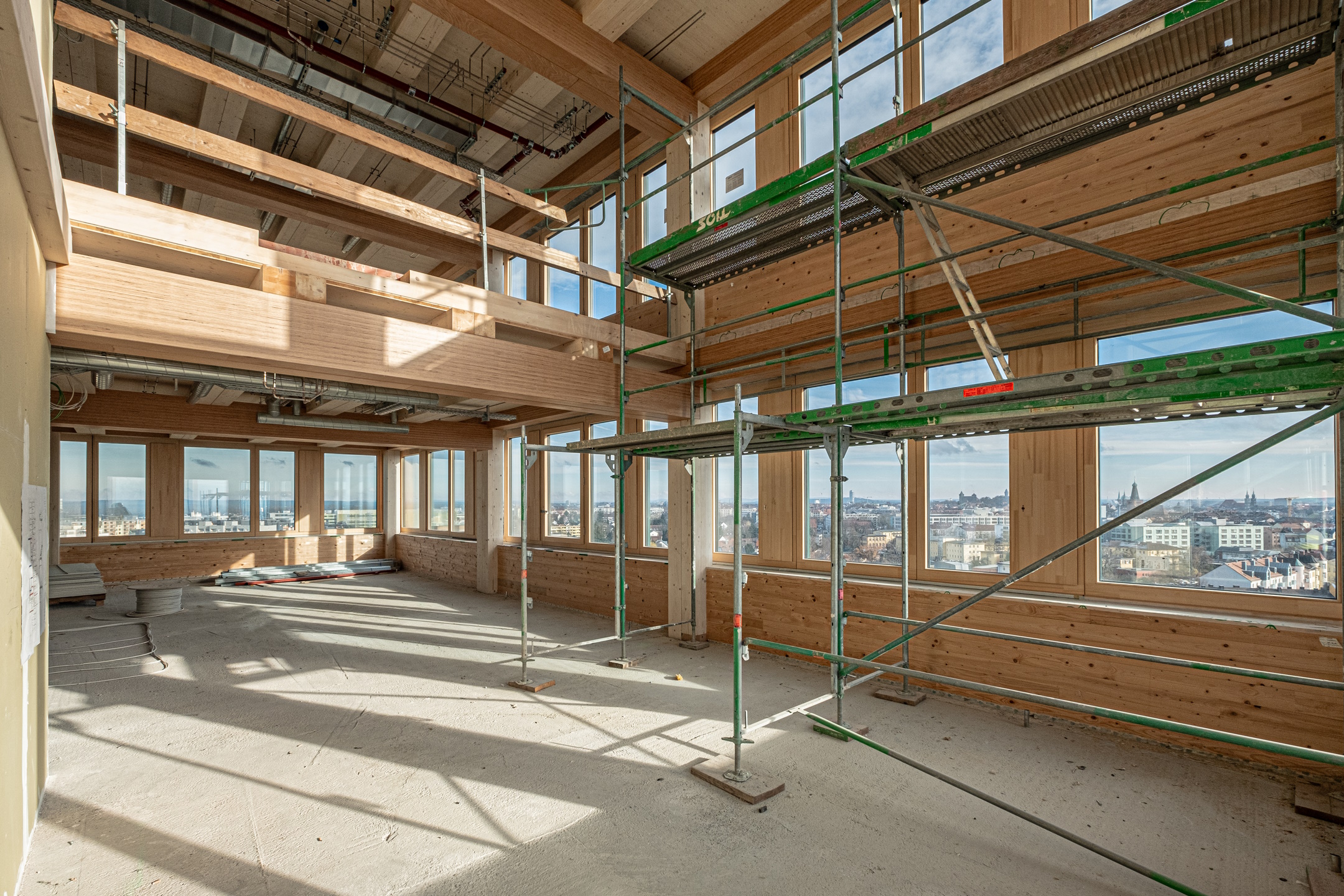 IHK-Immobilienpreis 2025 - UmweltBank AG (Bild 2: Holzbau innen)