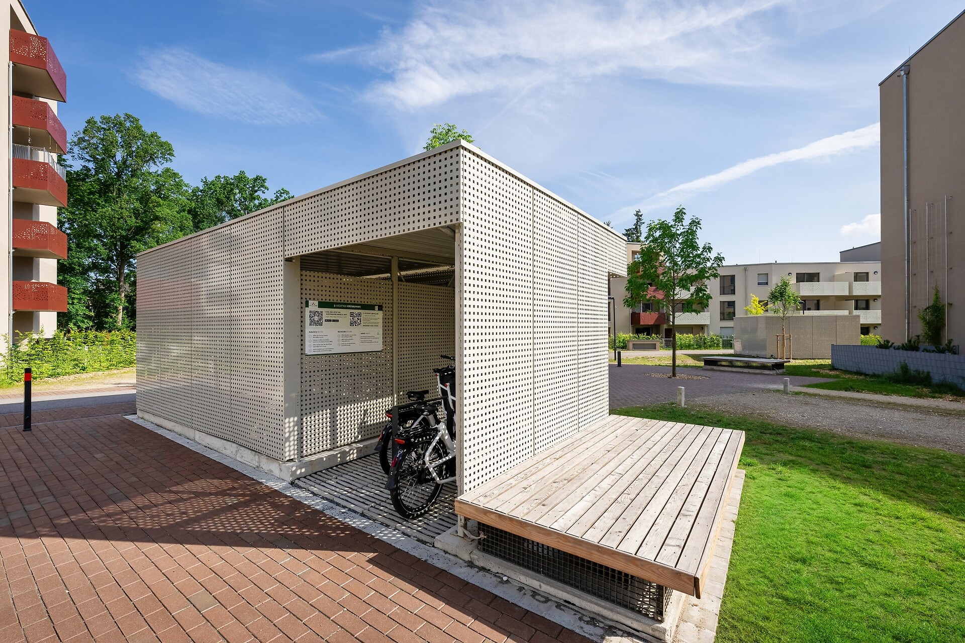 IHK-Immobilienpreis 2025 - Schultheiß Projektentwicklung AG (Bild 4: Bike-Sharing-Angebote im Quartier) Foto: D.H.L. Group Dirk v. Honnerlagengrete I Schultheiß Projektentwicklung AG